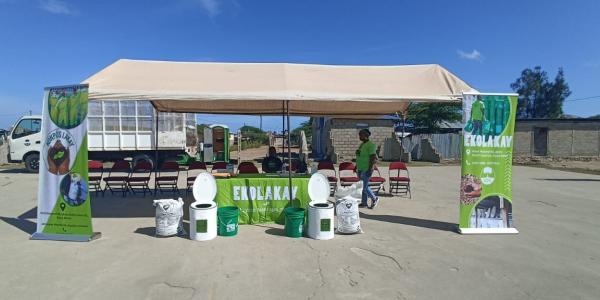EkoLakay sales event in Karakol 