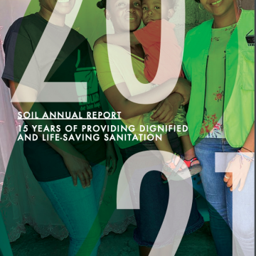 SOIL's 2021 Annual Report cover