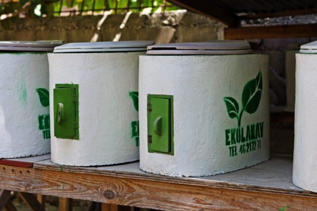 EkoLakay toilets built with the support of World Centric