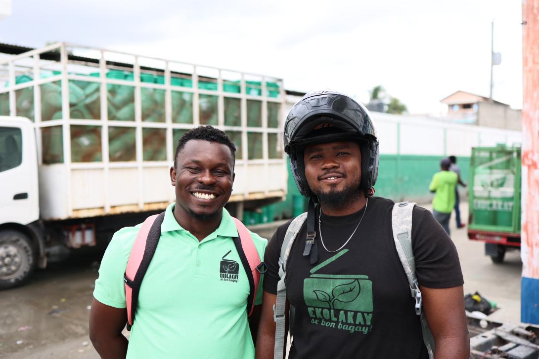 Gerald Cadet and Vely Baptiste