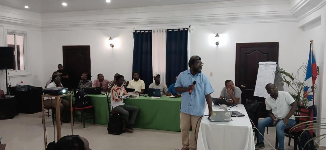 Romel at the Ministry of the Environment