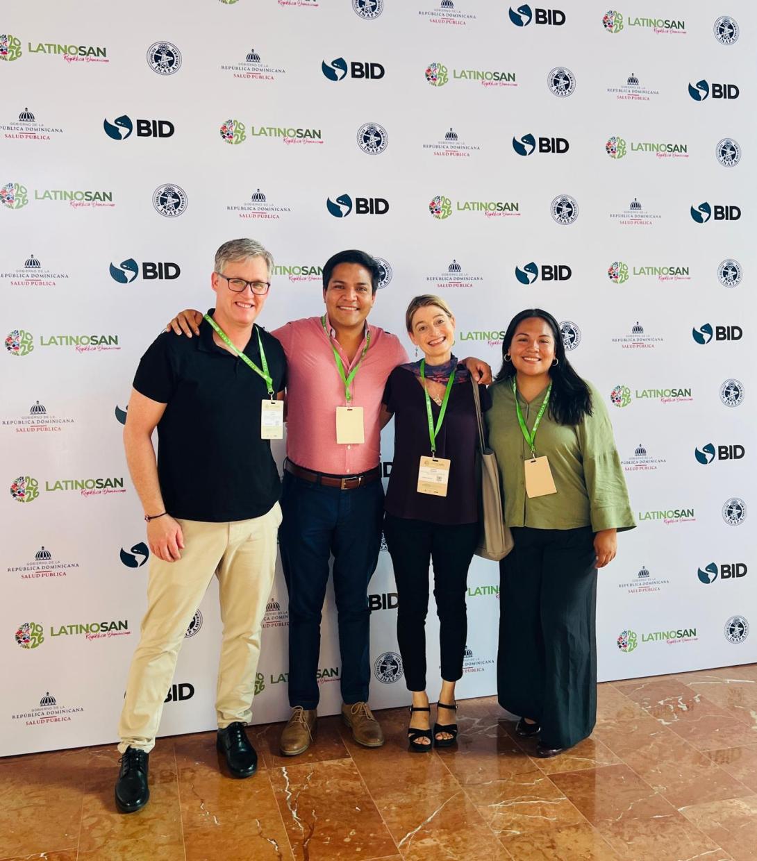 Sasha and CBS Friends at LatinoSan 2026