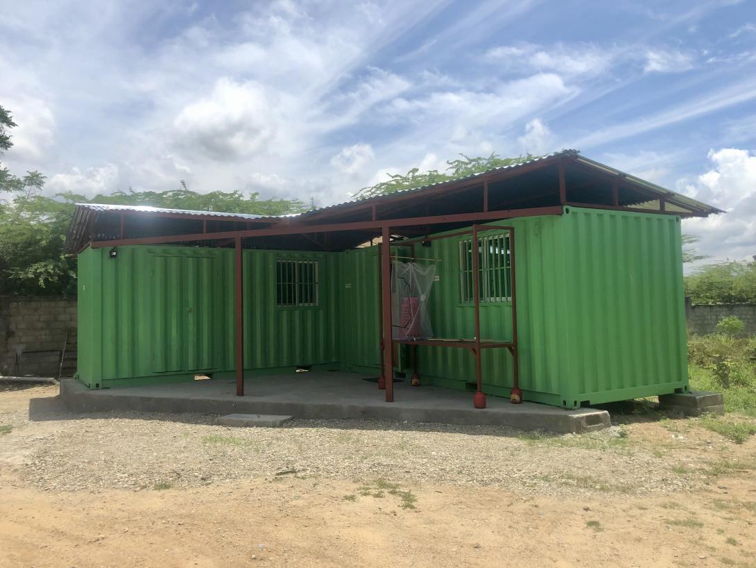 SOIL's black soldier fly rearing unit containers