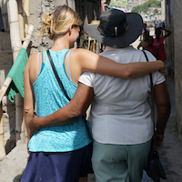 130723 walking with Sash in Shada